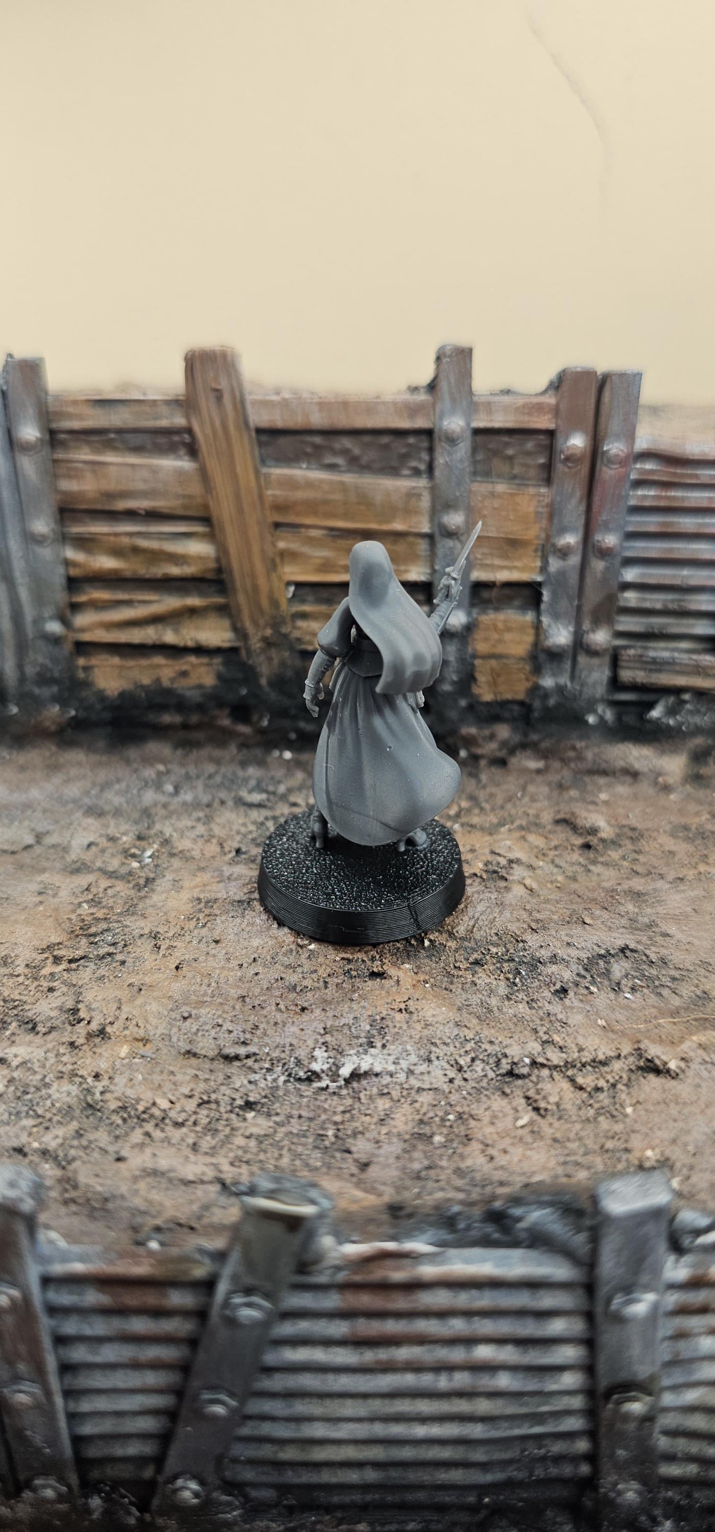 Trench Medic - 3D printed Grimdark Miniature