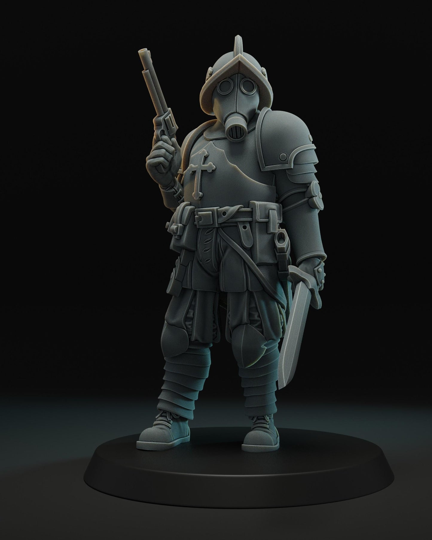 Papal Warband the 2nd Platoon - 15pcs Grimdark Miniatures - 3D printed Grimdark Miniature