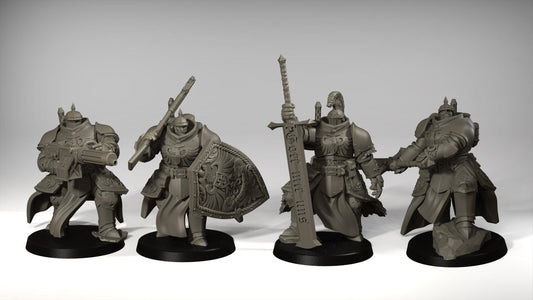 Army of the Empire - 21x Grimdark Miniatures - compatible with Trench Crusade