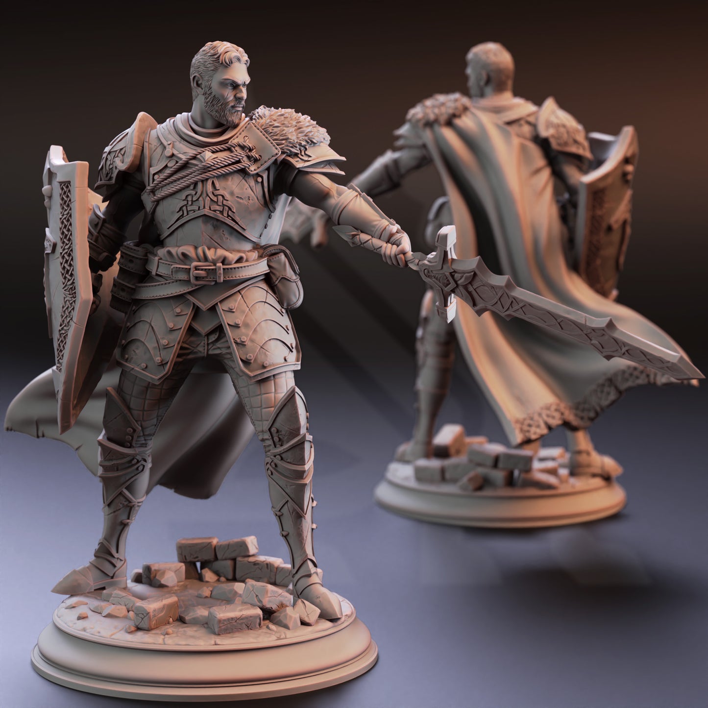 Nordic Nature Paladin - Lizarin | DM Stash | D&D