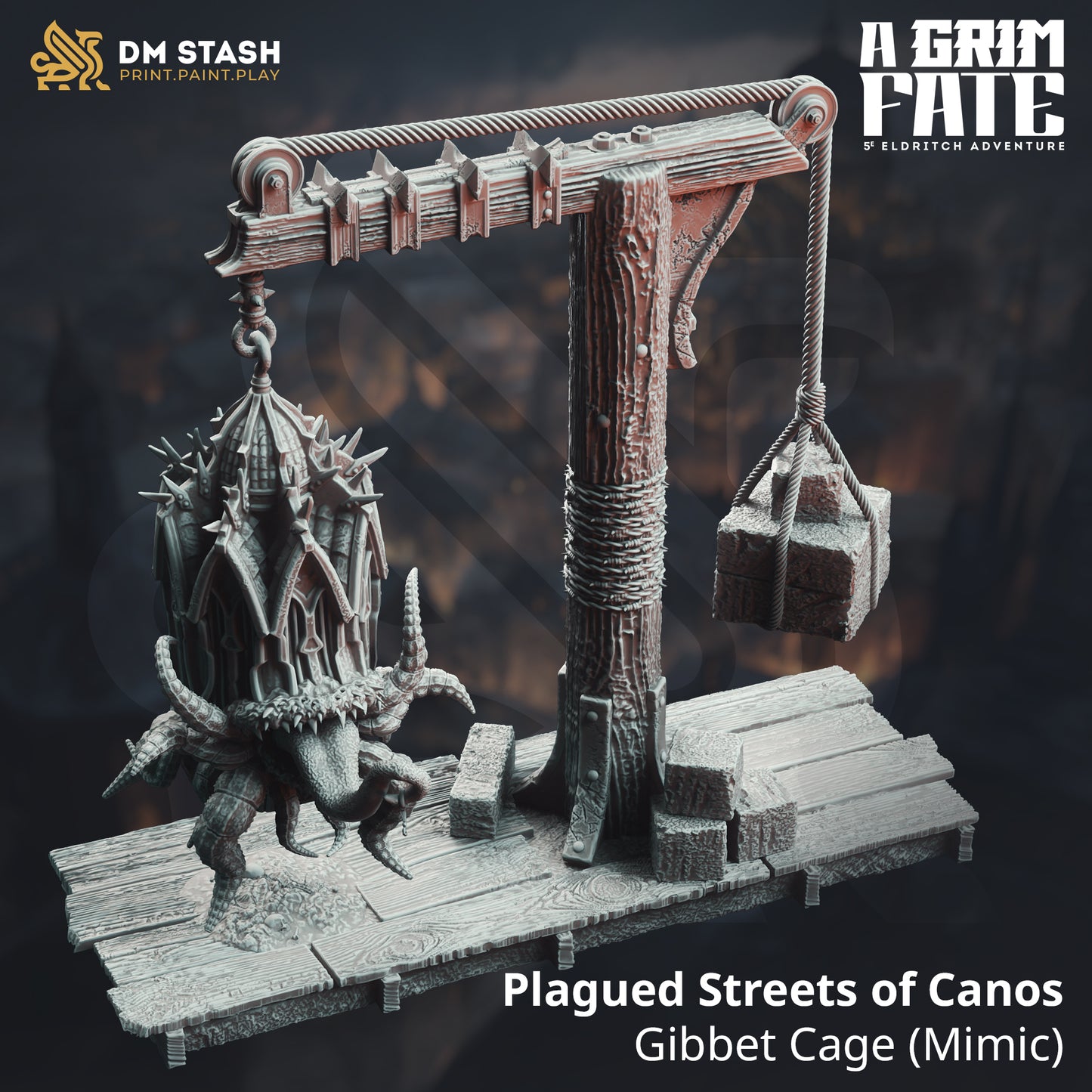 DM Stash : A Grim Fate - Full Board and Tabletop game