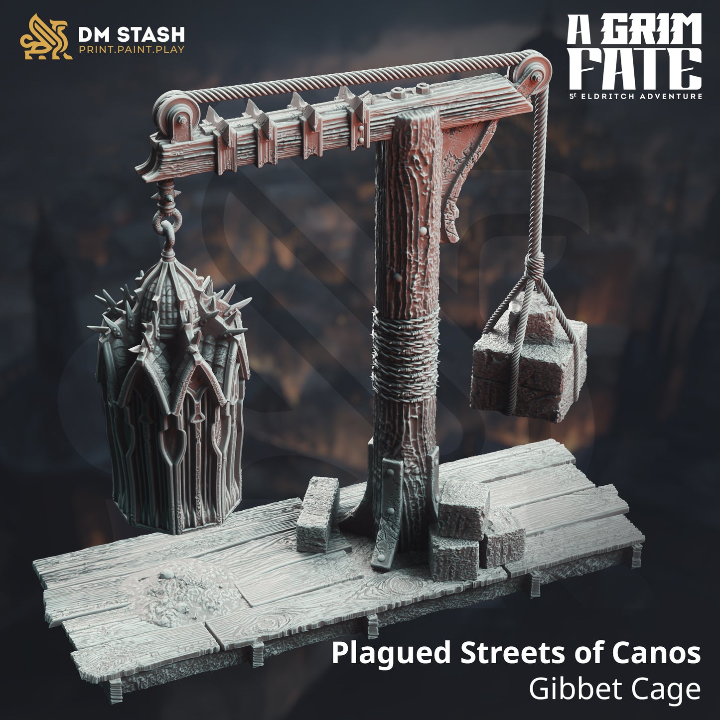 DM Stash : A Grim Fate - Full Board and Tabletop game