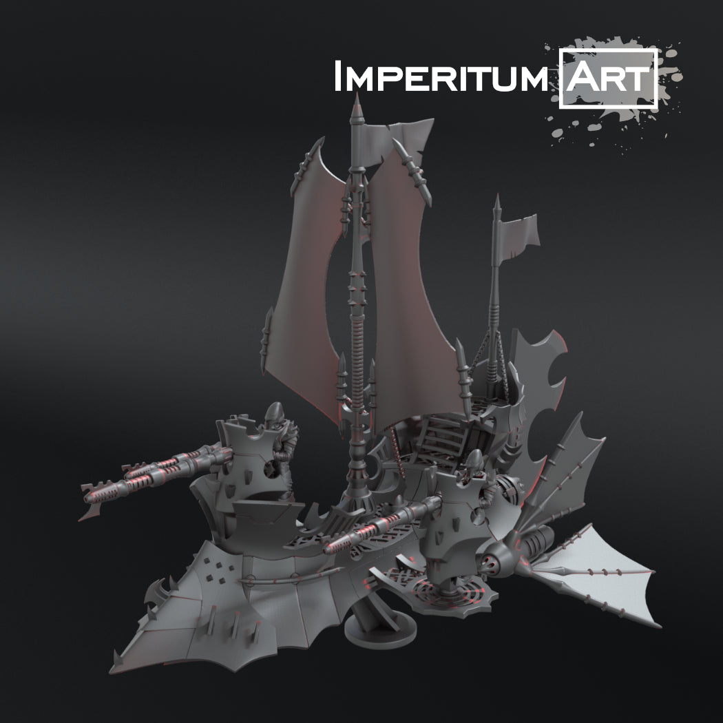 Dark Elves - Sturm Sky Boat