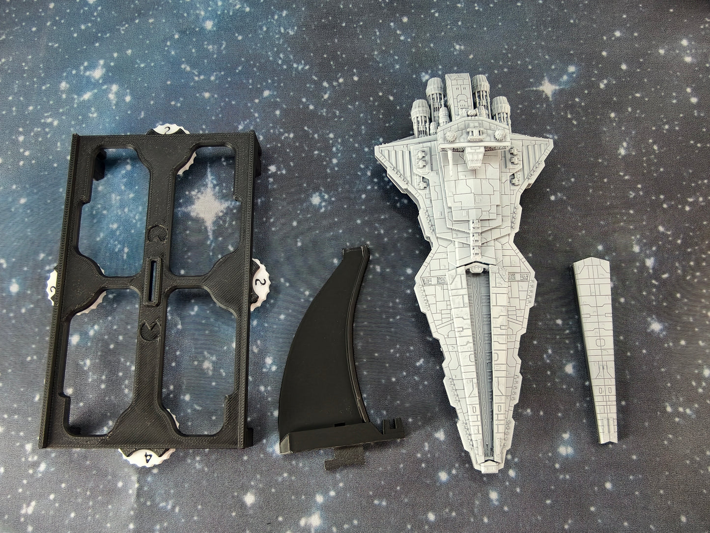 Venator Star Destroyer Imperial 1st refit (166mm) - Compatible with Armada scale games