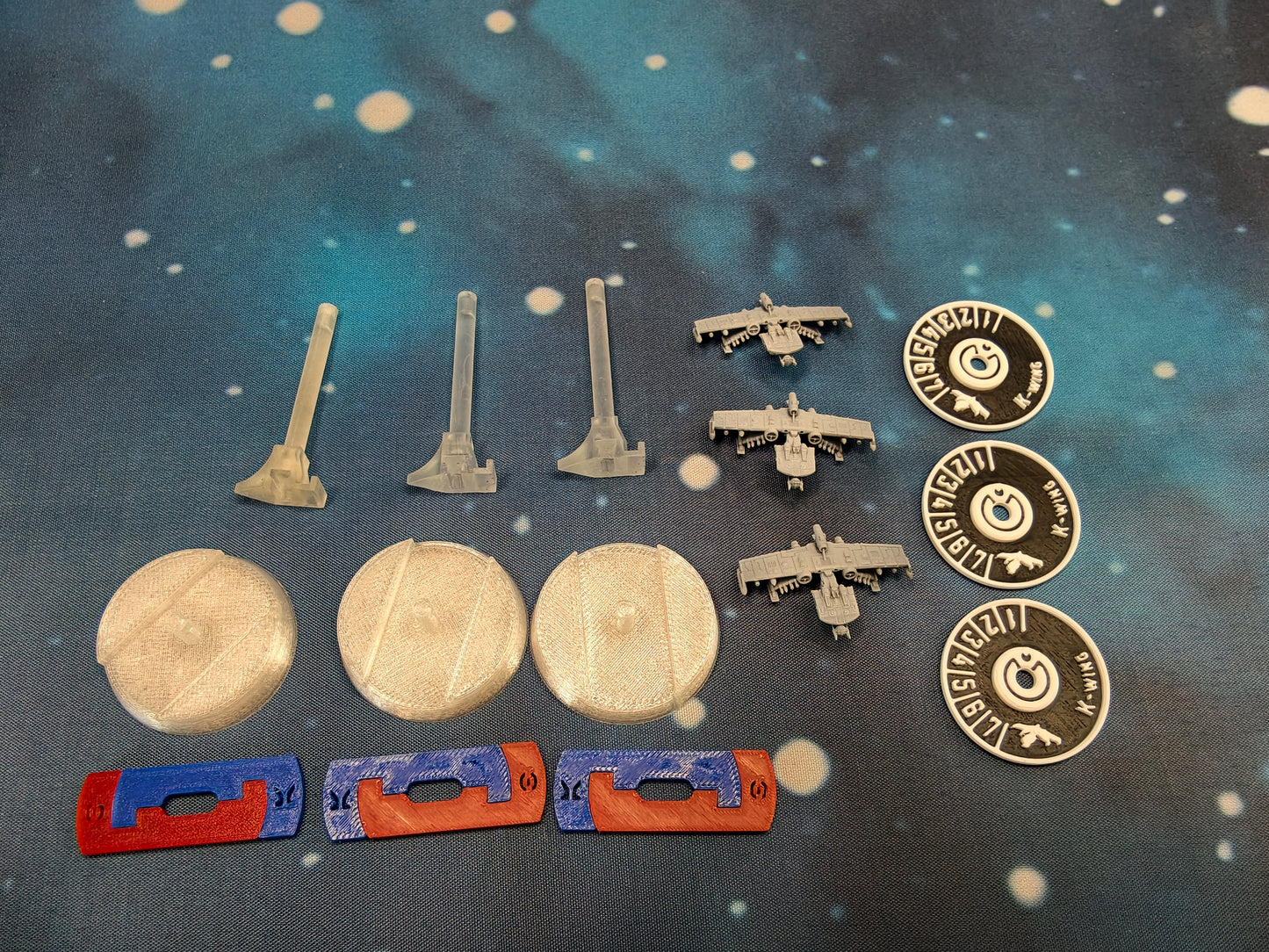 Republic K-Wing Squadron – 3pcs - Compatible with Armada scale games