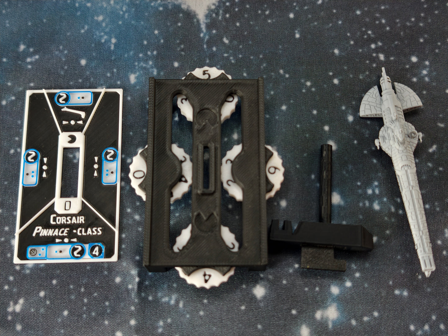 CIS Geonosian "Pinnace" Corvette – Length:85mm - 3D printed Armada Nexus/Legacy Upgrade