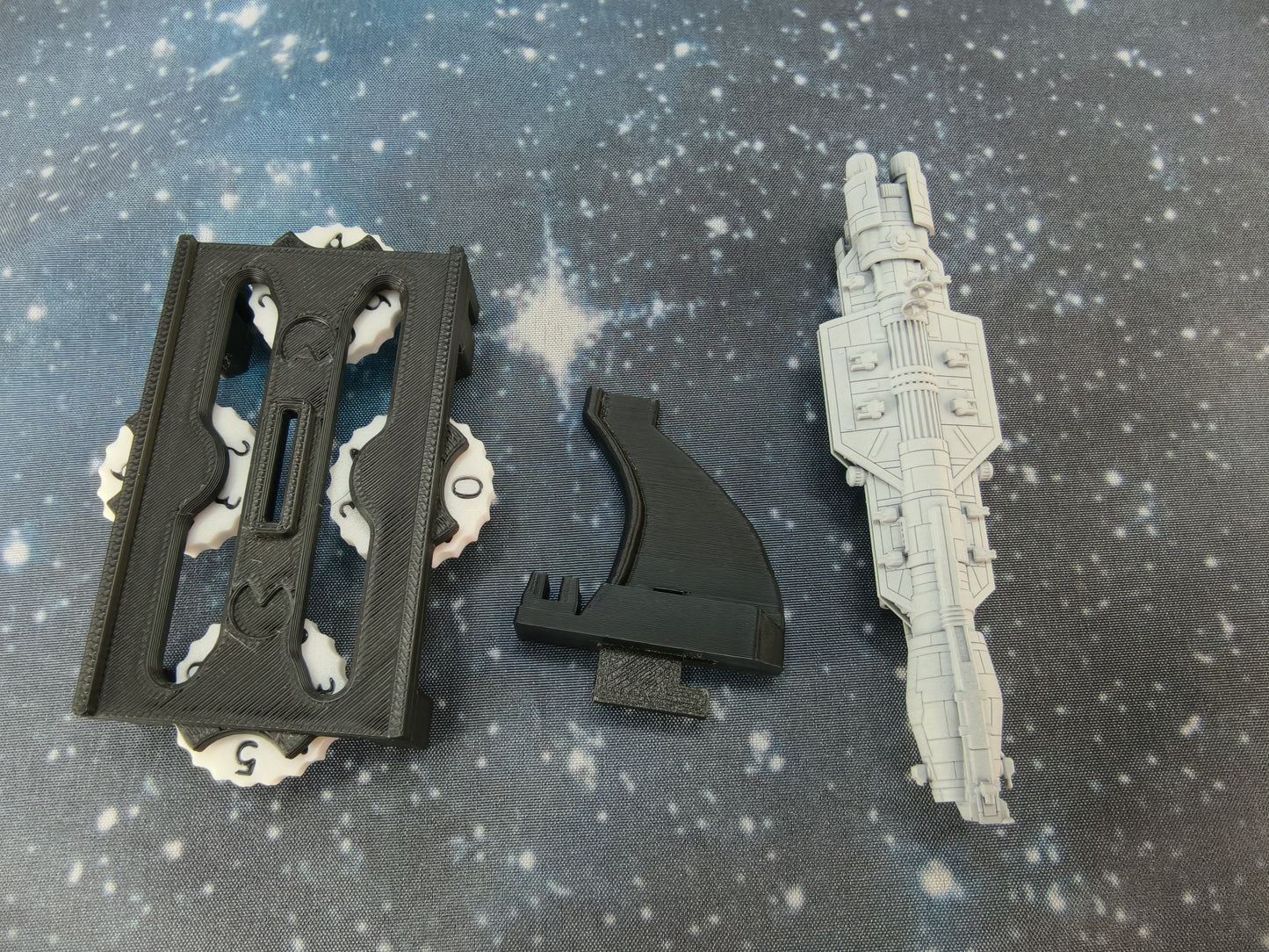 Republic Judical "War" Cruiser – Length:101mm - 3D printed Armada Nexus/Legacy Upgrade