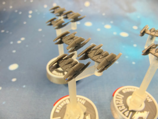 CIS Hyena Bomber Squadron – 9pcs – 3D printed Armada model