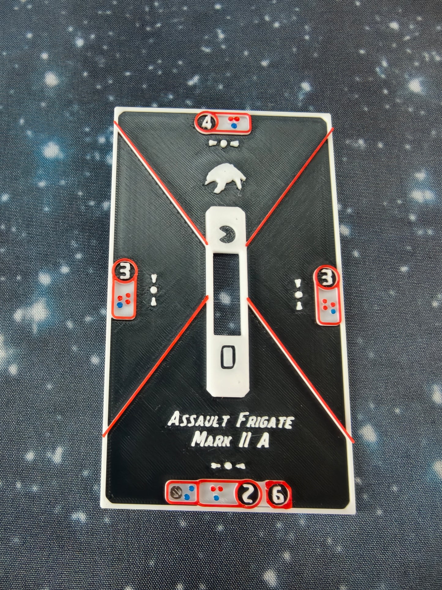 Rebel Assault Frigate Mark II – Length:106mm - 3D printed Armada Nexus/Legacy Upgrade