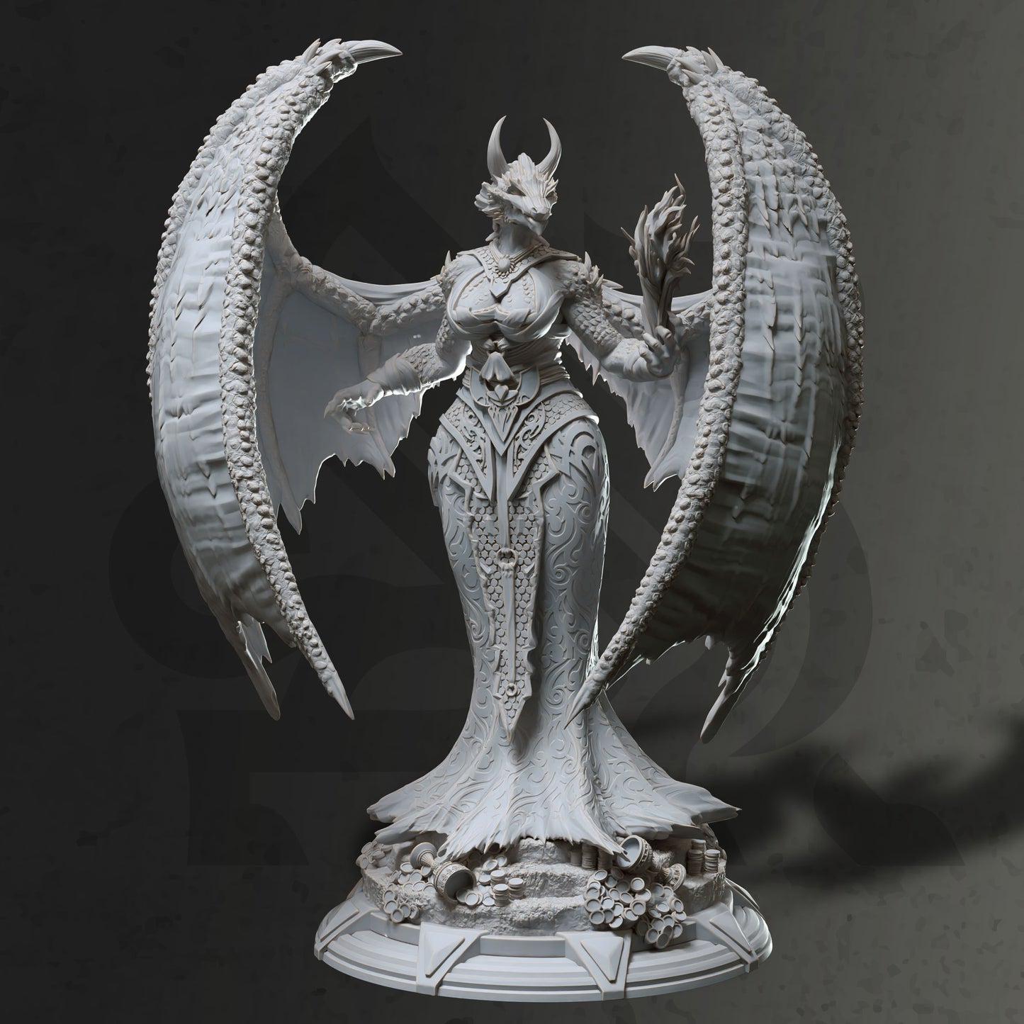 Dragon Warlock - Tharvaya | DM Stash | D&D