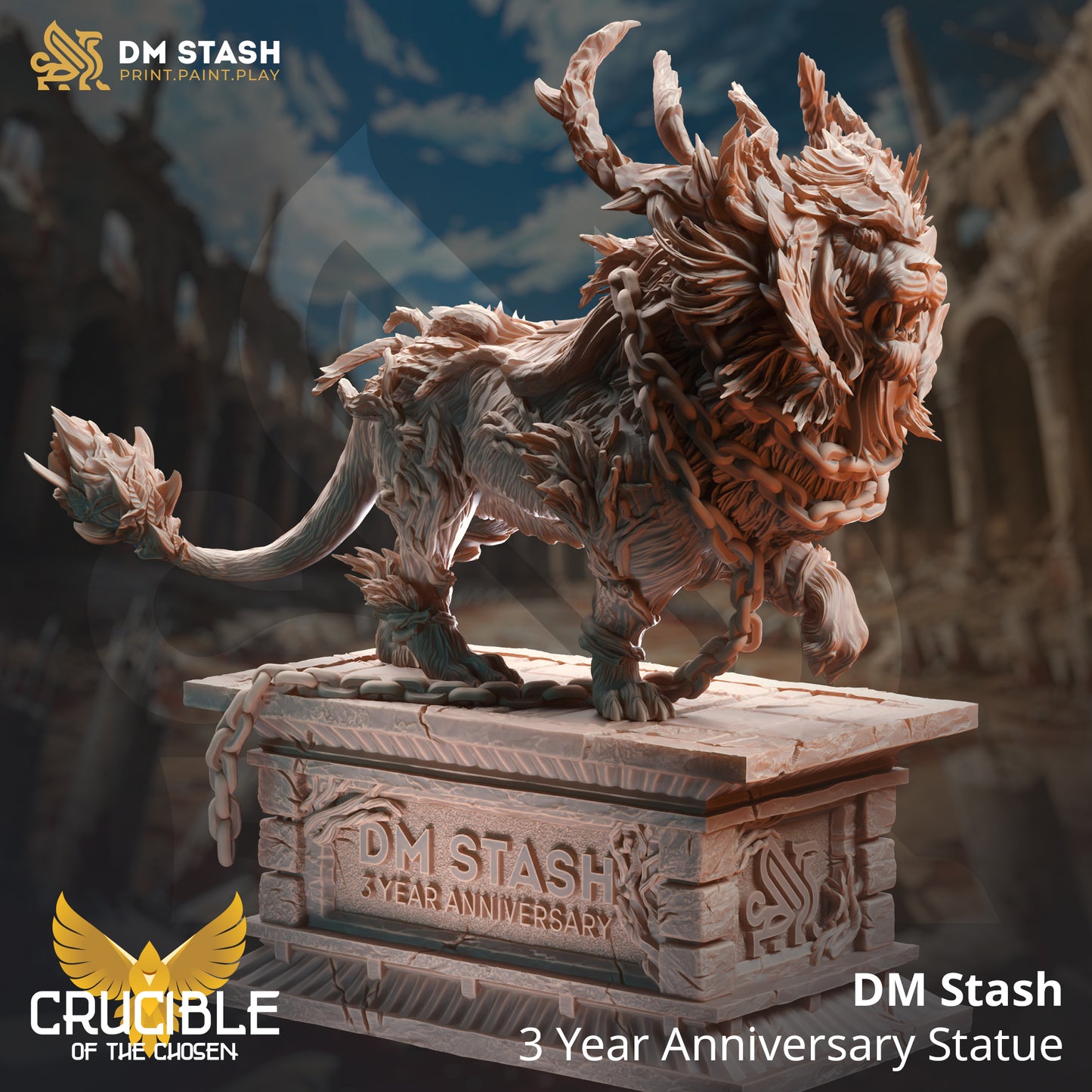 DM Stash : Crucible of the Chosen - Full Board and Tabletop game