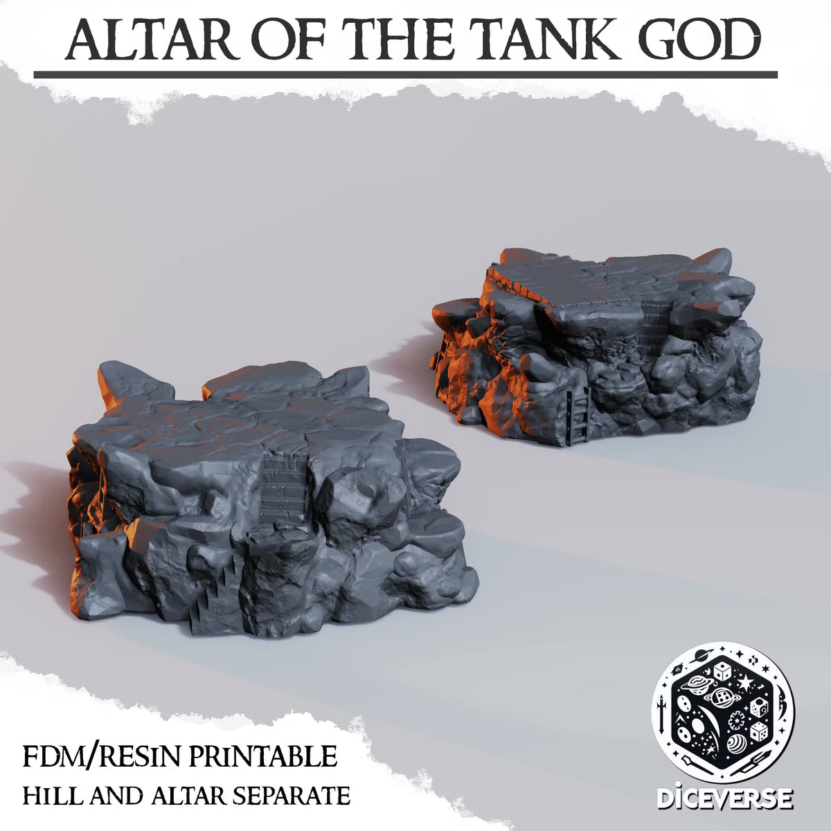 Altar of the Tank – 28mm/32mm Wargaming Scenery