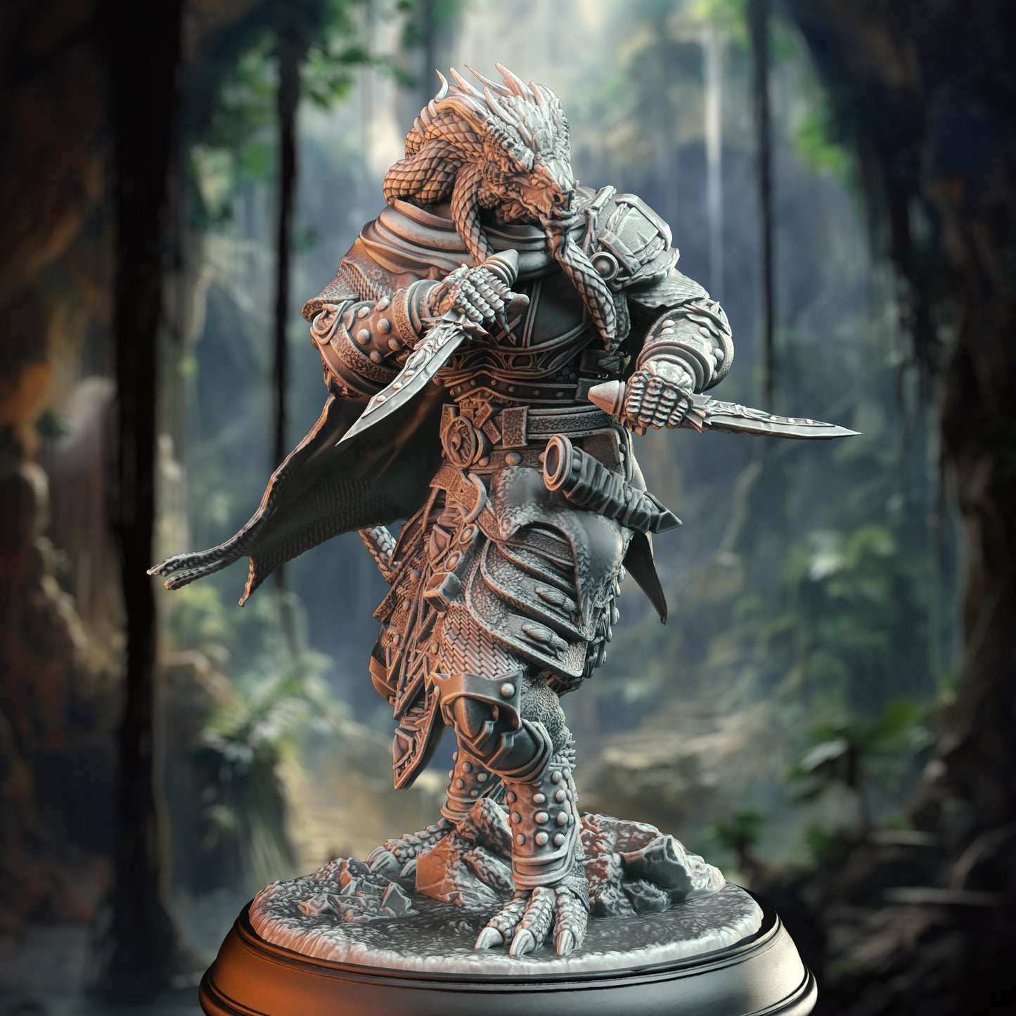 Dragonborn Assassin Rogue - Umbrascale | DM Stash | D&D