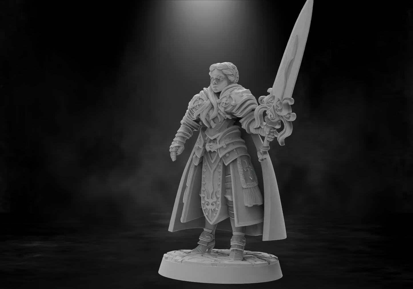 Agnes the female paladin from RN Estudio