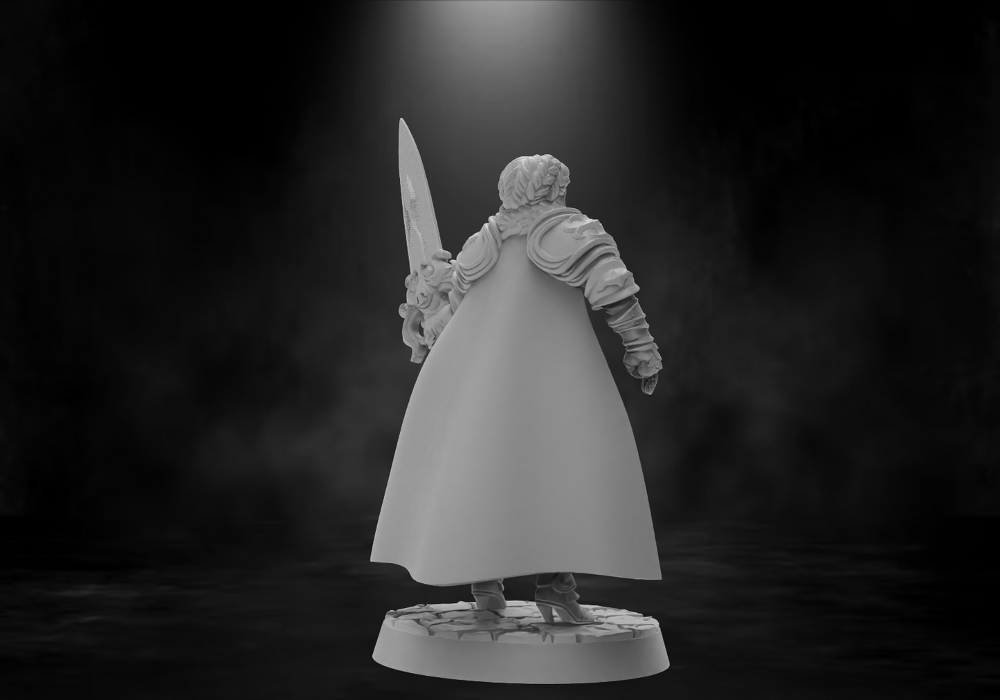 Agnes the female paladin from RN Estudio