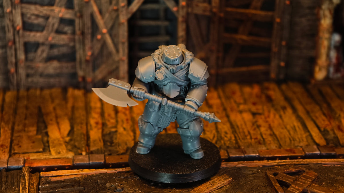 Bearskin Heavy Infantry Squad - Compatible with Trench Crusade Scale games