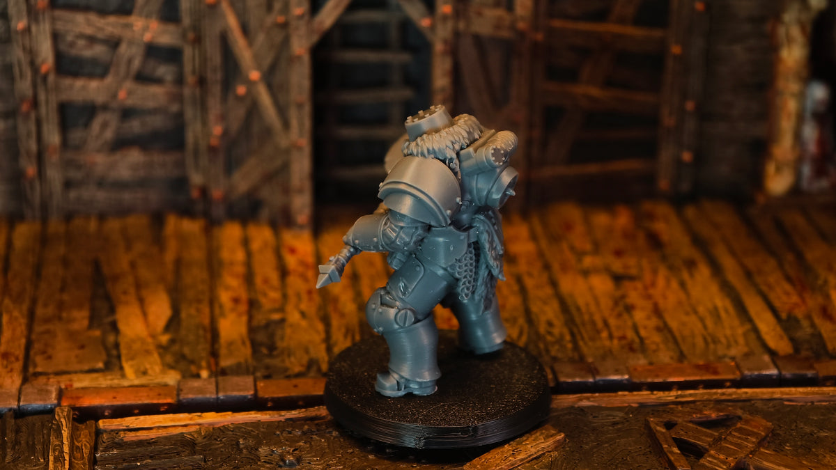 Bearskin Heavy Infantry Squad - Compatible with Trench Crusade Scale games