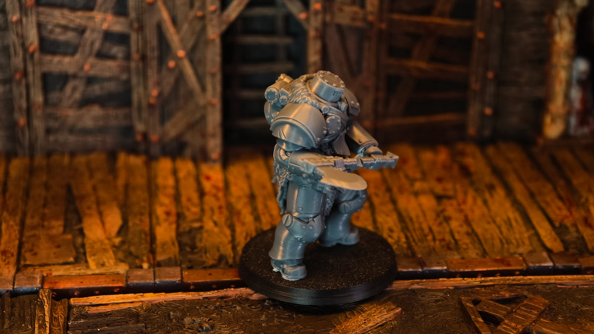 Bearskin Heavy Infantry Squad - Compatible with Trench Crusade Scale games