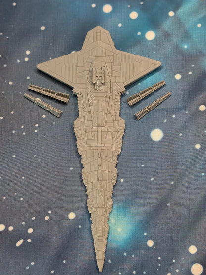 Maelstorm-Class Battlecruiser custom fleet starship