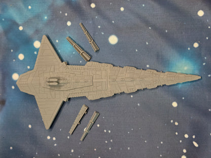 Maelstorm-Class Battlecruiser physical 3D printed starship