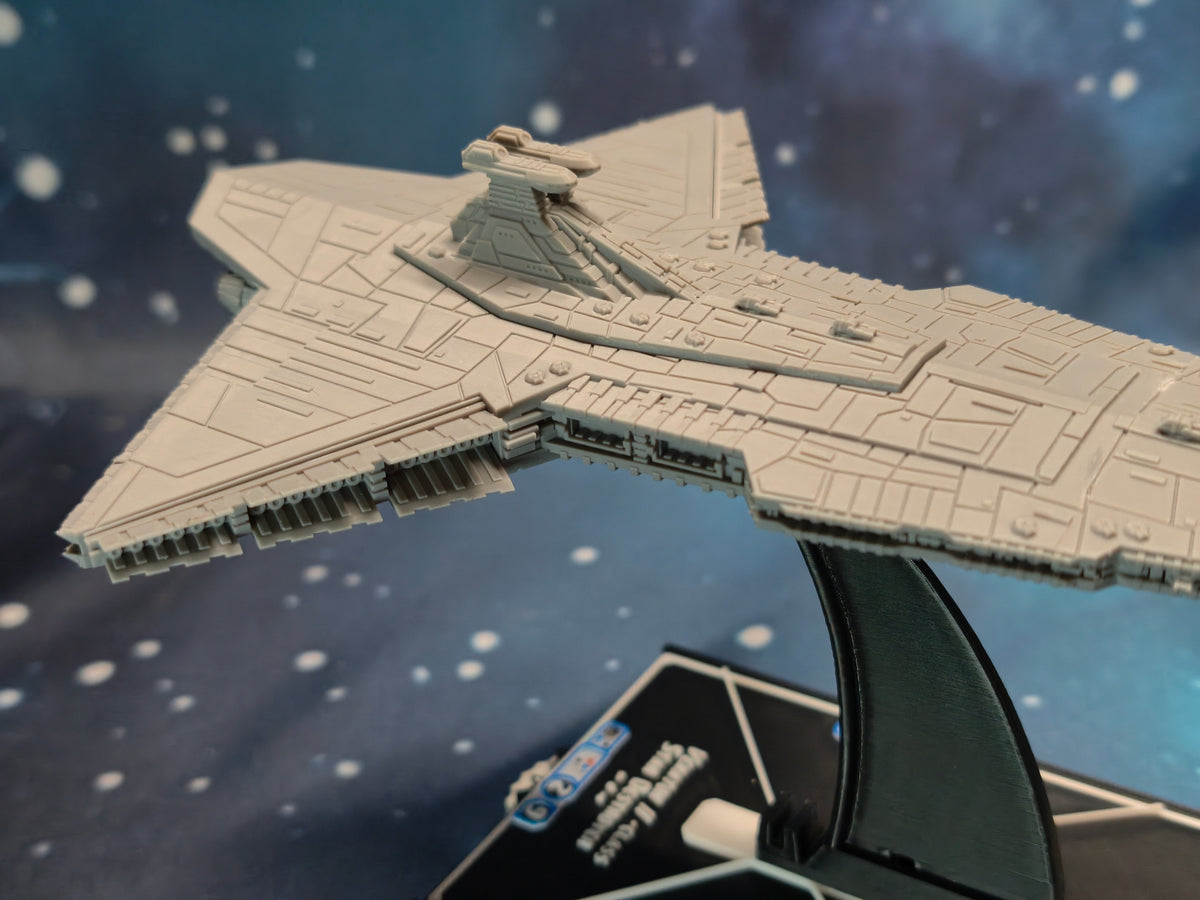 Maelstorm-Class Battlecruiser starship miniature by Sussy