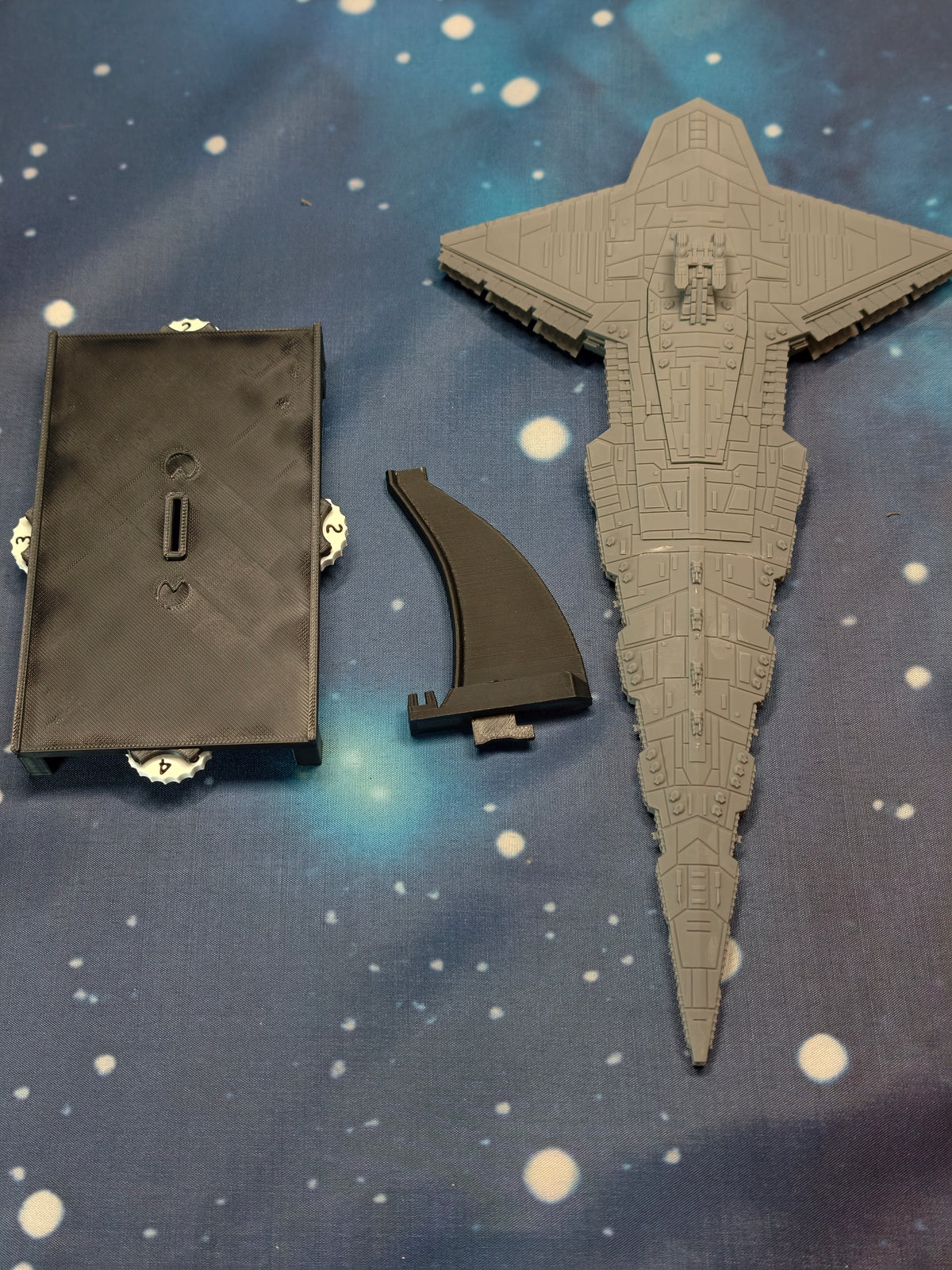 Maelstorm-Class Battlecruiser high-detail resin miniature