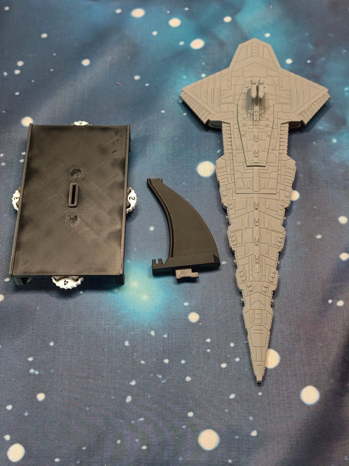Maelstorm-Class Battlecruiser collectible resin ship
