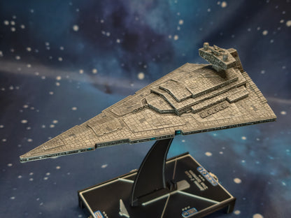 Star Wars Armada Onager-osztályú Csillagromboló – Hossz: 171 mm, Magas Részletességű 3D Nyomtatott Modell