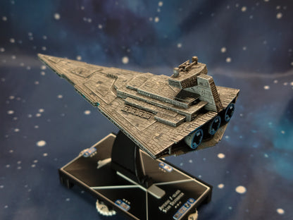 Star Wars Armada Onager-osztályú Csillagromboló – Hossz: 171 mm, Magas Részletességű 3D Nyomtatott Modell