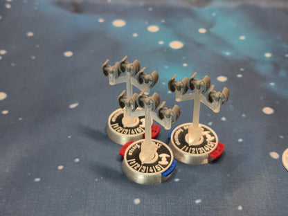 Imperial Grand Inquisitor Squadron 9pcs Armada-scale resin miniatures
