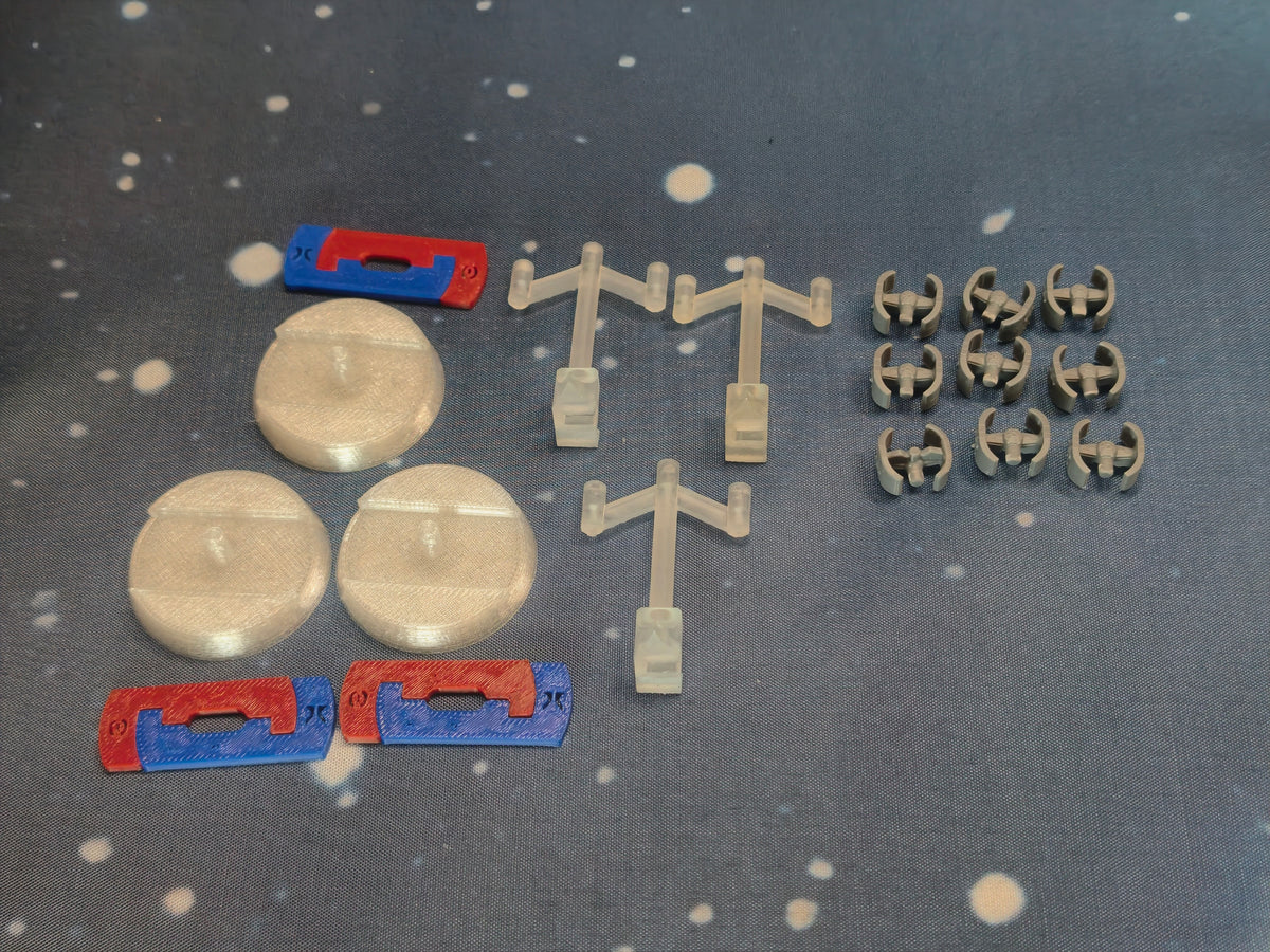 Unpainted Imperial Grand Inquisitor Squadron miniatures 13mm each