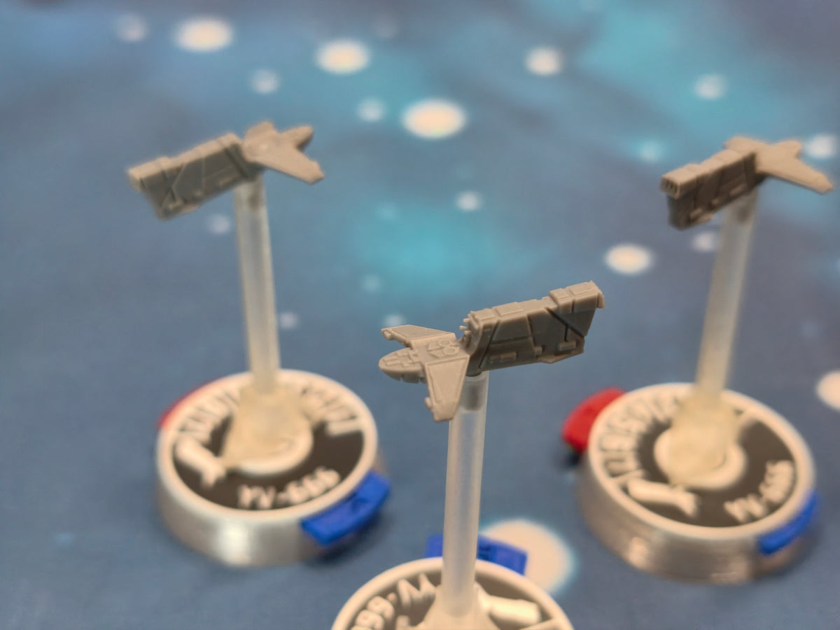 YV-666 squadron high-detail 3D printed resin models