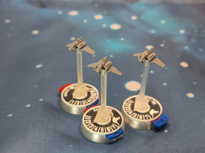 Imperial Nu Shuttle  – 3pcs - Compatible with Star Wars Armada scale games