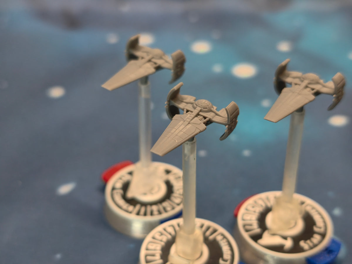 Imperial Sith Infiltrator  – 3pcs - Compatible with Star Wars Armada scale games