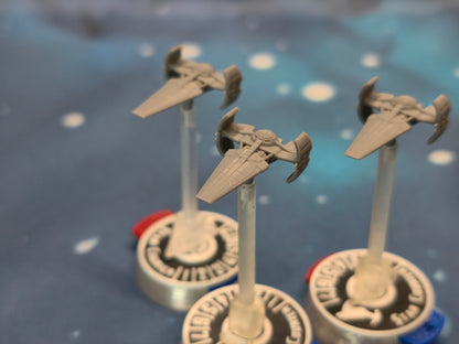 Imperial Sith Infiltrator  – 3pcs - Compatible with Star Wars Armada scale games