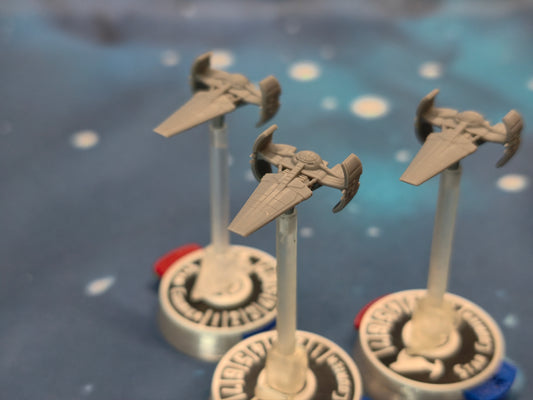 Imperial Sith Infiltrator 13mm resin spacecraft miniature