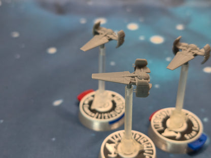 Imperial Sith Infiltrator  – 3pcs - Compatible with Star Wars Armada scale games