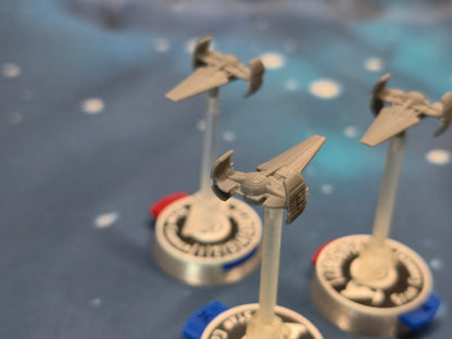 Imperial Sith Infiltrator  – 3pcs - Compatible with Star Wars Armada scale games
