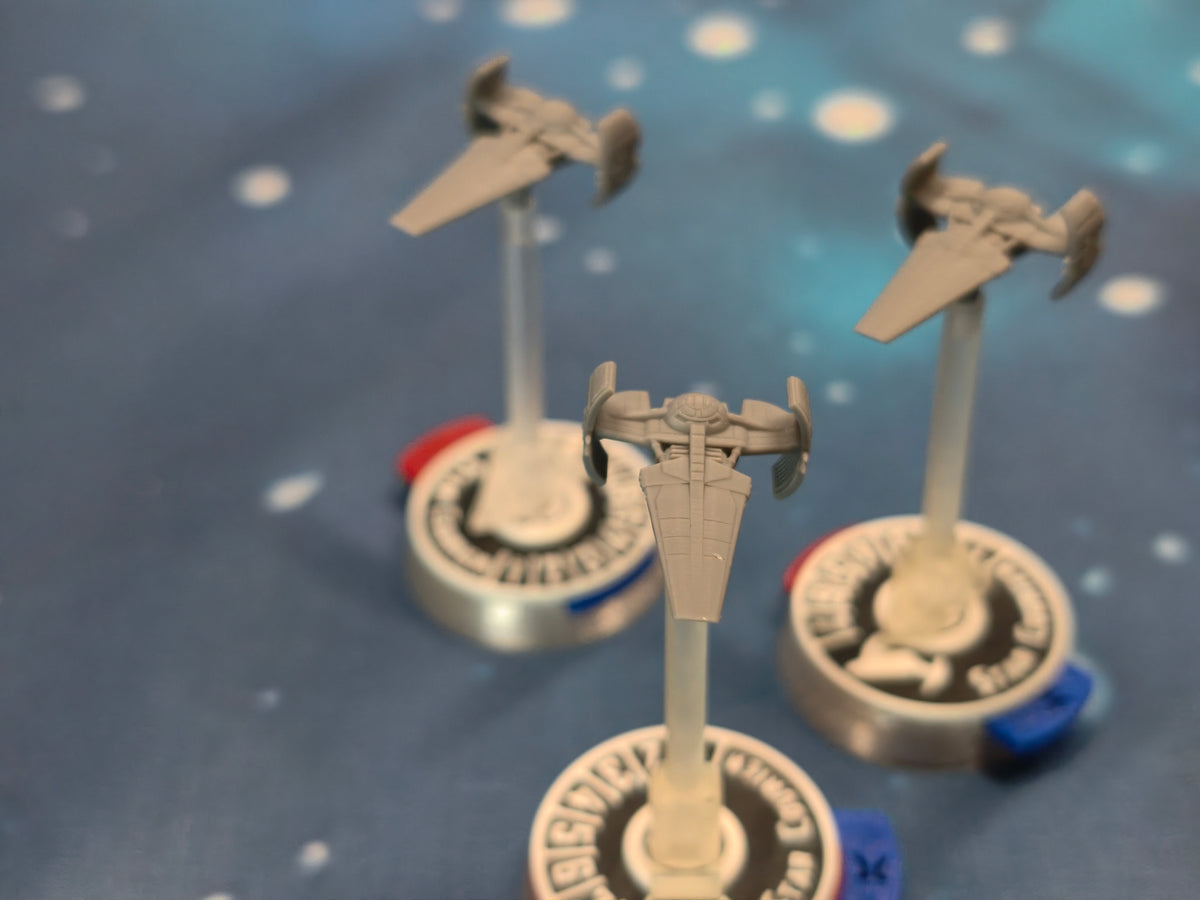 Imperial Sith Infiltrator  – 3pcs - Compatible with Star Wars Armada scale games