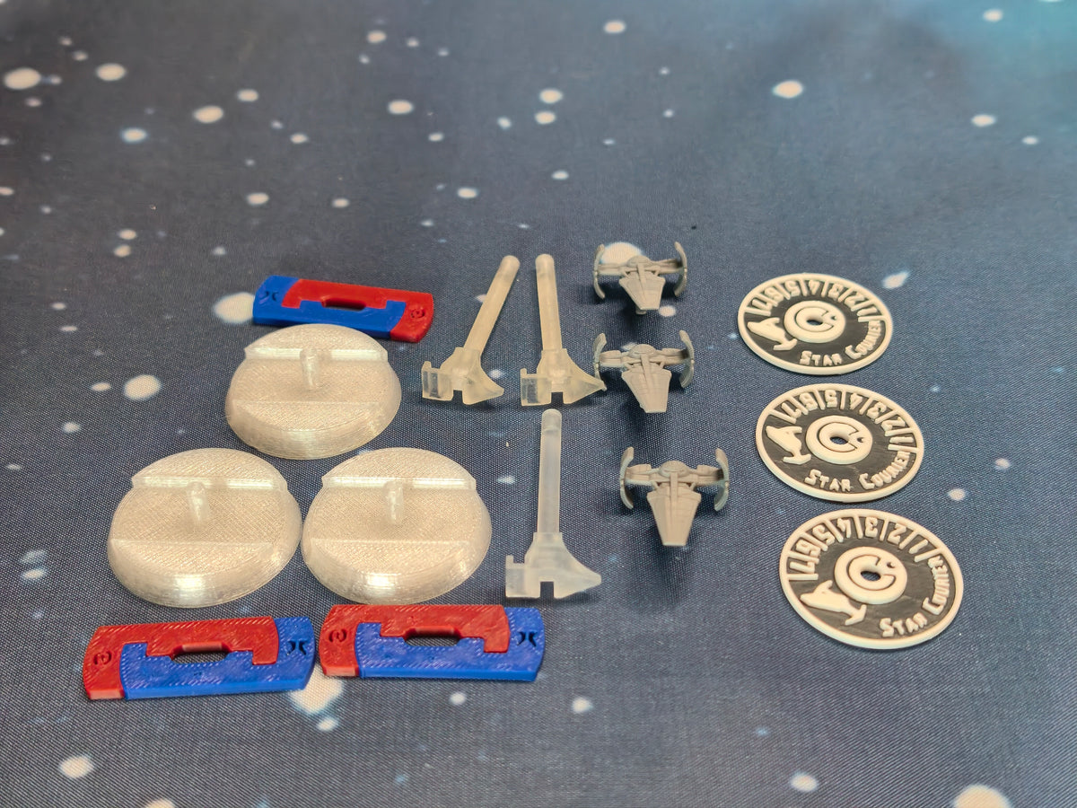 Imperial Sith Infiltrator  – 3pcs - Compatible with Star Wars Armada scale games