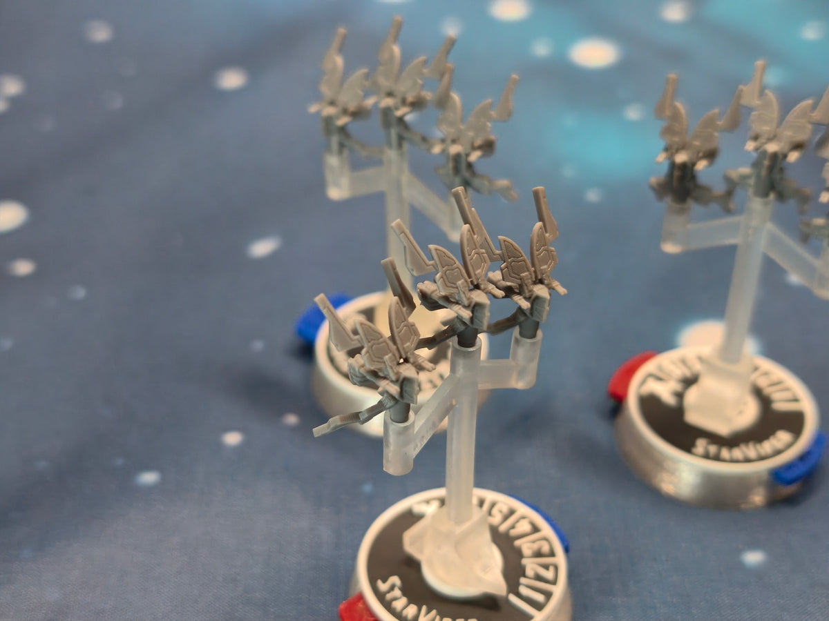 Armada-scale Starviper squadron 9 miniature starfighter set