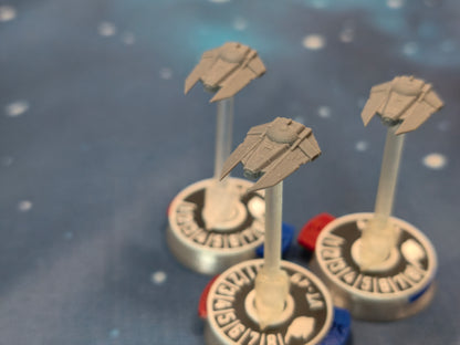 VT-49 Decimator Imperial spacecraft resin miniature 23mm