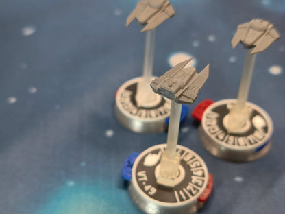 Imperial VT-49 Decimator 3D printed resin squadron set