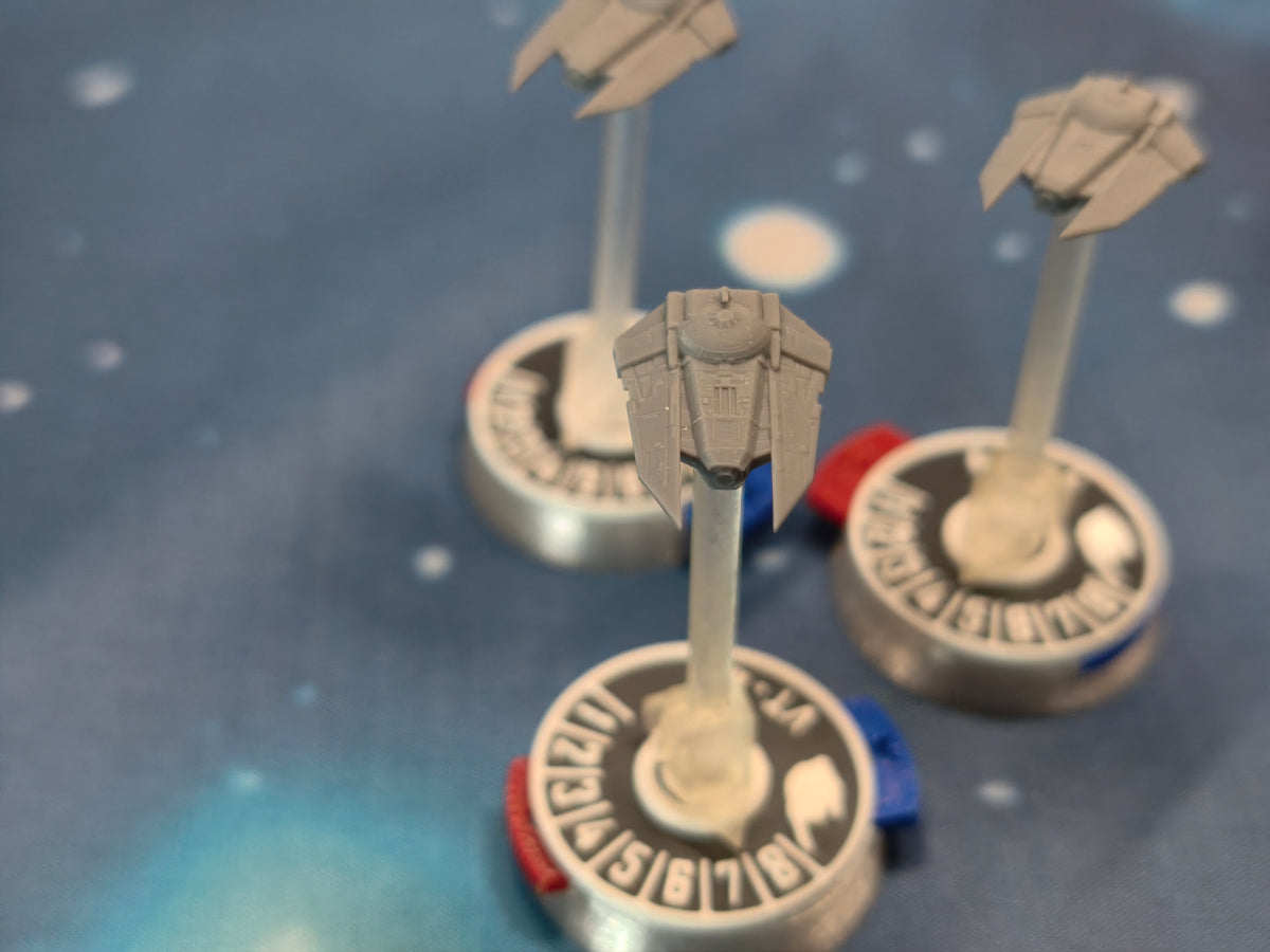 Imperial VT-49 Decimator squadron physical resin miniatures