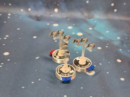 Imperial TIE Interceptor Squadron (9pcs) - Compatible with Star Wars Armada scale games