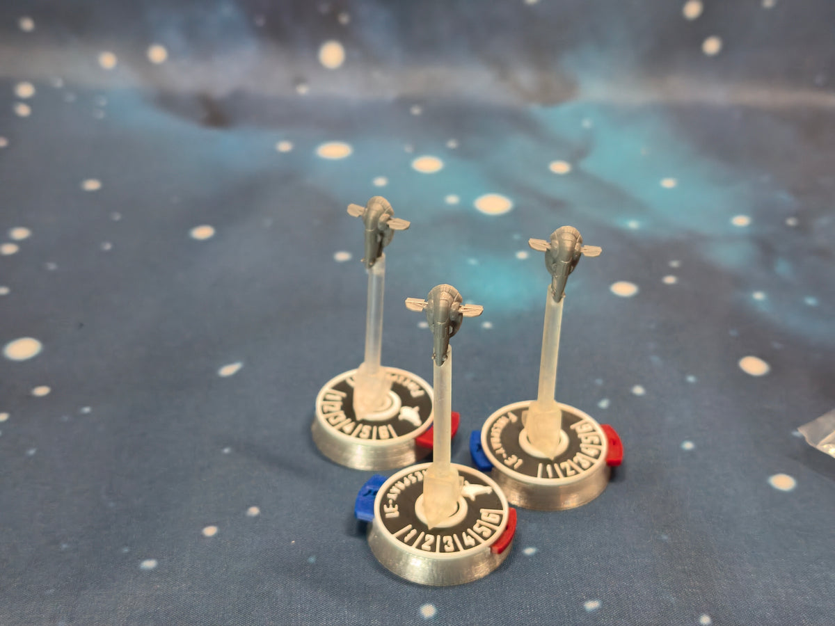 Imperial Firespray-31  – 3pcs - Compatible with Star Wars Armada scale games