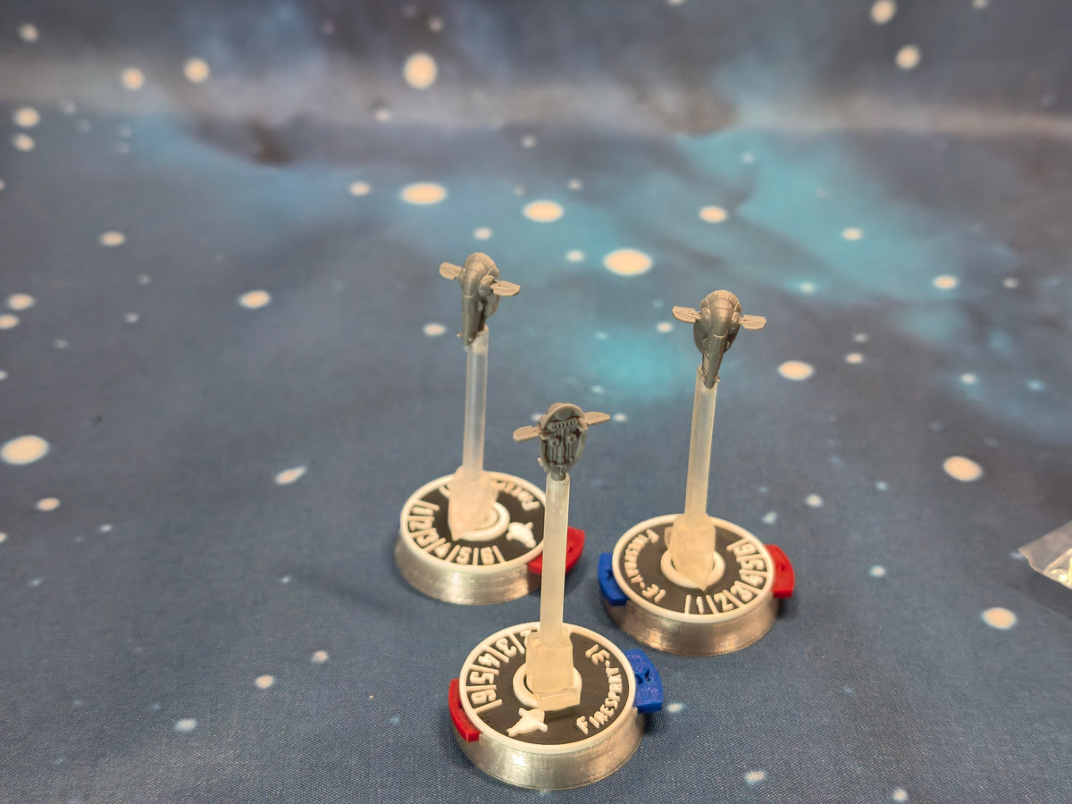 Imperial Firespray-31  – 3pcs - Compatible with Star Wars Armada scale games