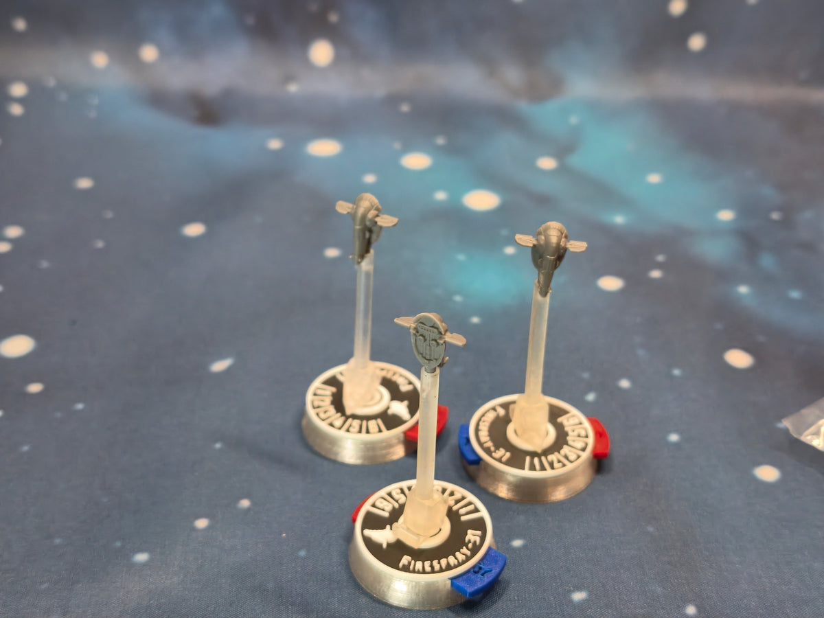 Imperial Firespray-31  – 3pcs - Compatible with Star Wars Armada scale games