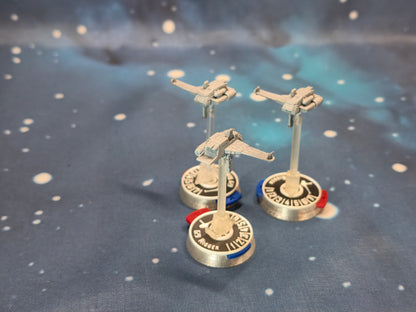 Republic G9 Rigger miniature spacecraft for sci-fi tabletop gaming