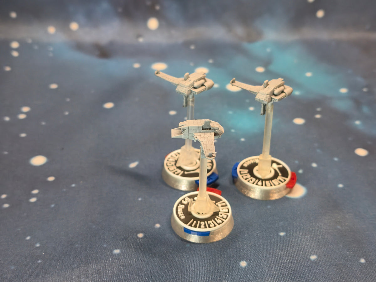 G9 Rigger-class light frigate high-detail 3D printed resin models
